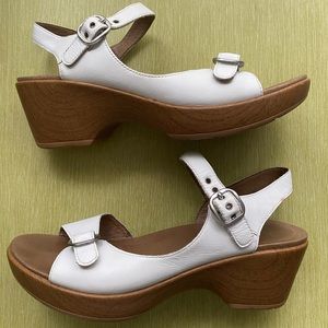 Dansko sandal. 2.5 inch heel